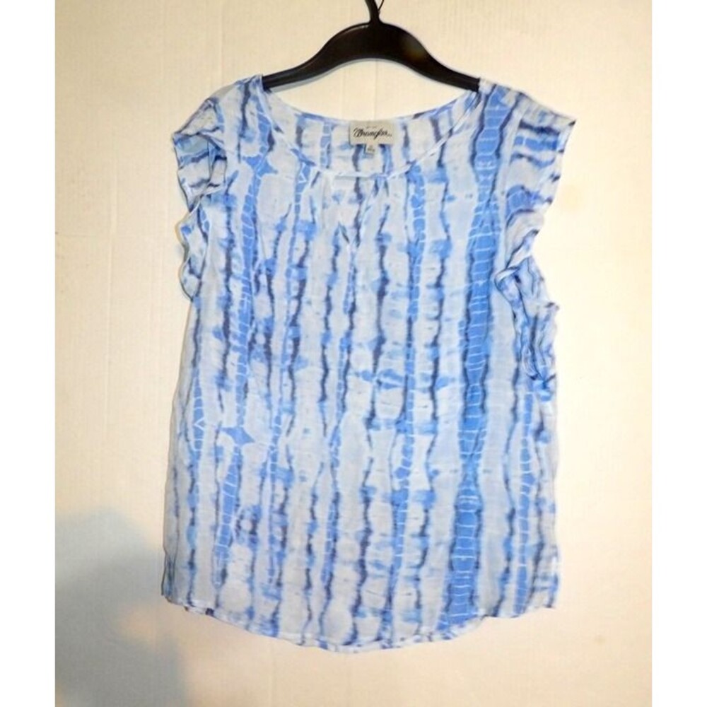 Wrangler Blue And White  Women Top Size XL